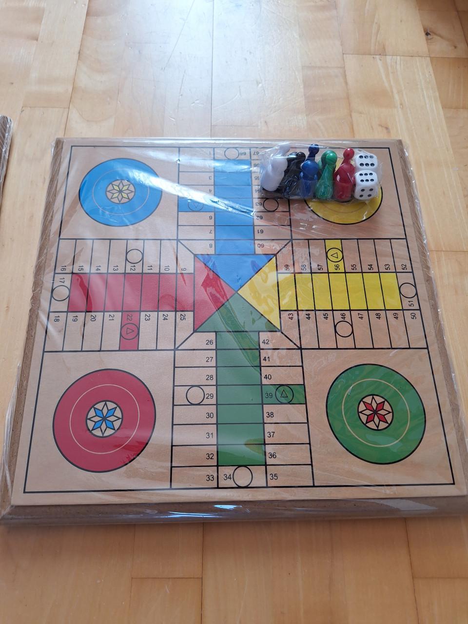 Houten bordspellen