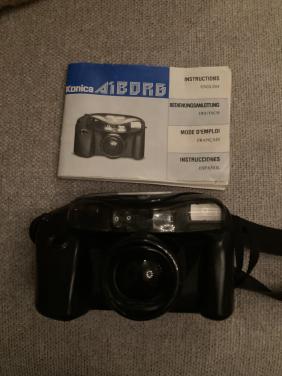 Oude Fotocamera (film-analoog) Konica Aiborg