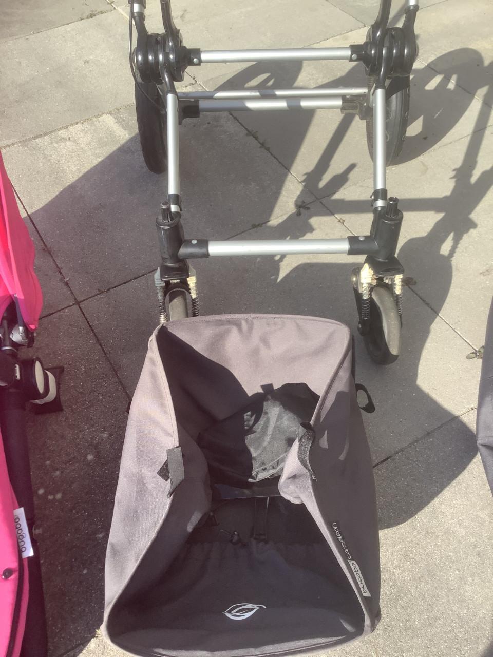 Bugaboo Cameleon Combiwagen - roze/zwart