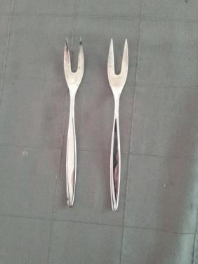 Verzilverde plate forc-gemerkt-2 stuks