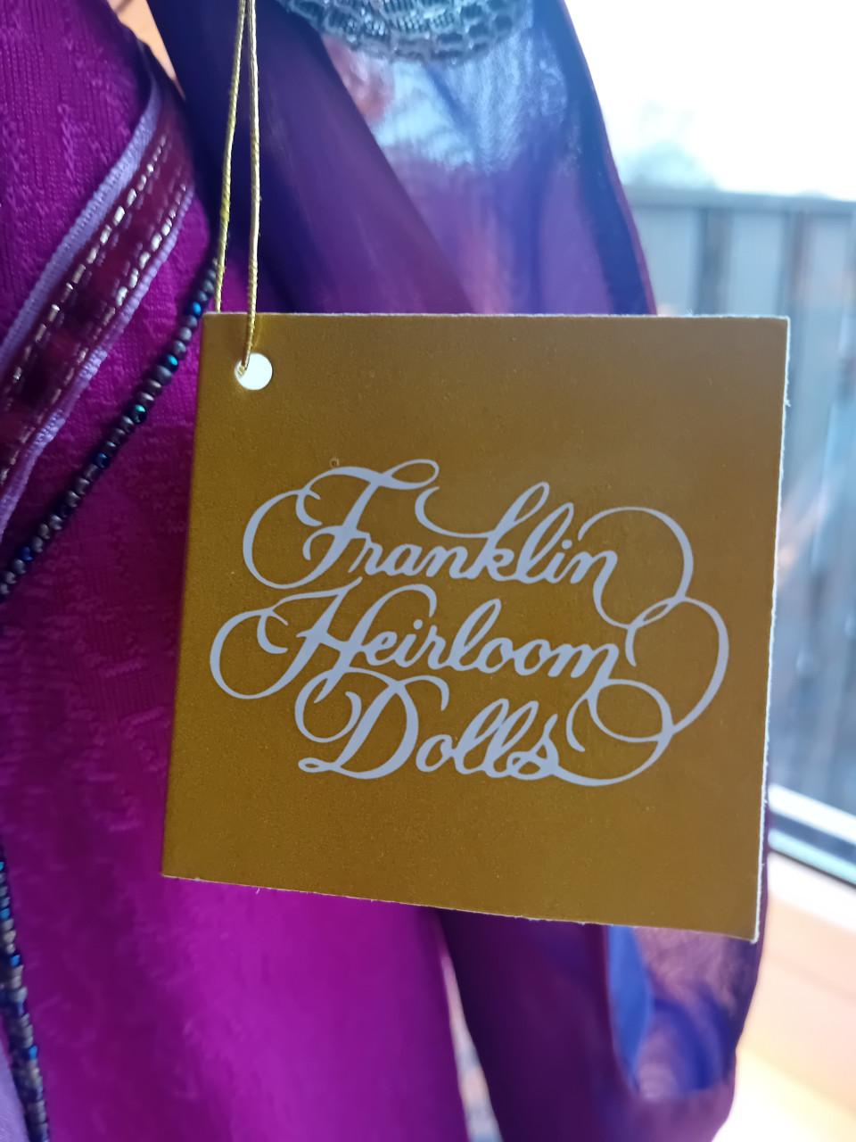 The Franklin Mint Arthurian Collection Heirloom Dolls: Morgan Le Fay