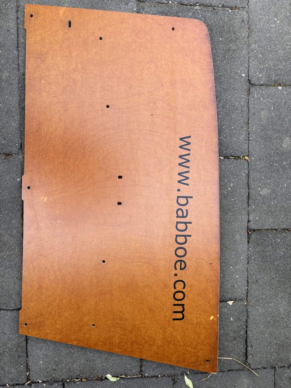 Babboe Big (E) nieuwe houtpanelen