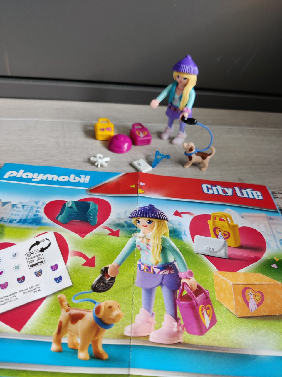 Playmobil mode meisje plus hond