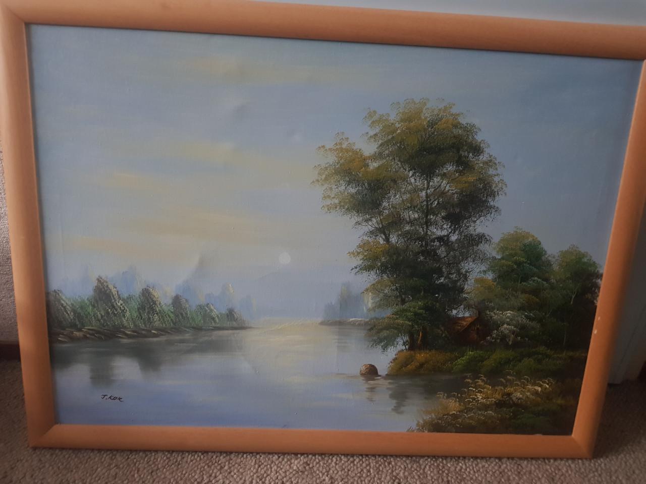 Olieverf schilderijen landschappen