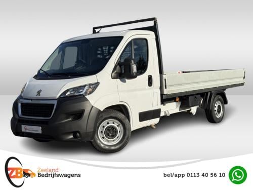 Peugeot Boxer 335 2.2 bluehdi 165 l4 pick-up | open laadbak | trekhaak 3.5t