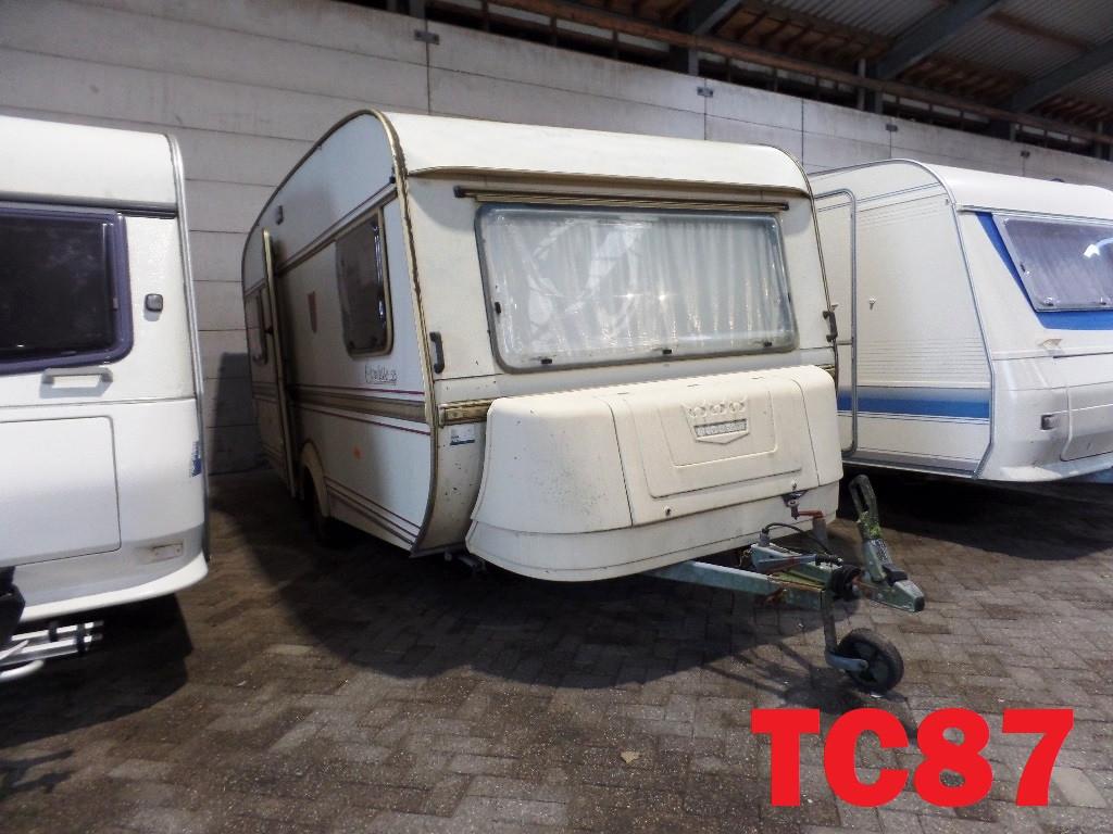 Ruim aanbod tourcaravans met en zonder geldig kentekenbewijs te koop