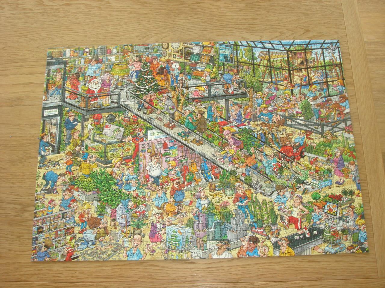 Te koop Complete Ray"s Comic Puzzel Intratuin Duiven 1000 stukjes