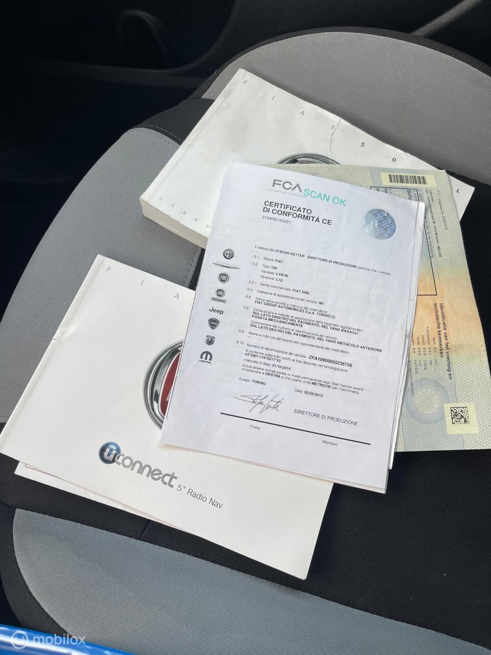 Fiat 500 L 1.4-t-jet popstar voor export