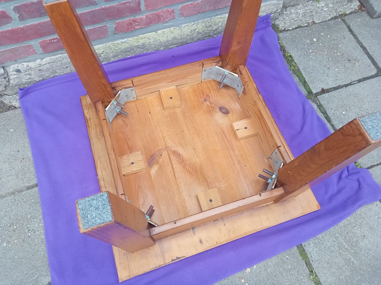 Salontafel hout, vintage