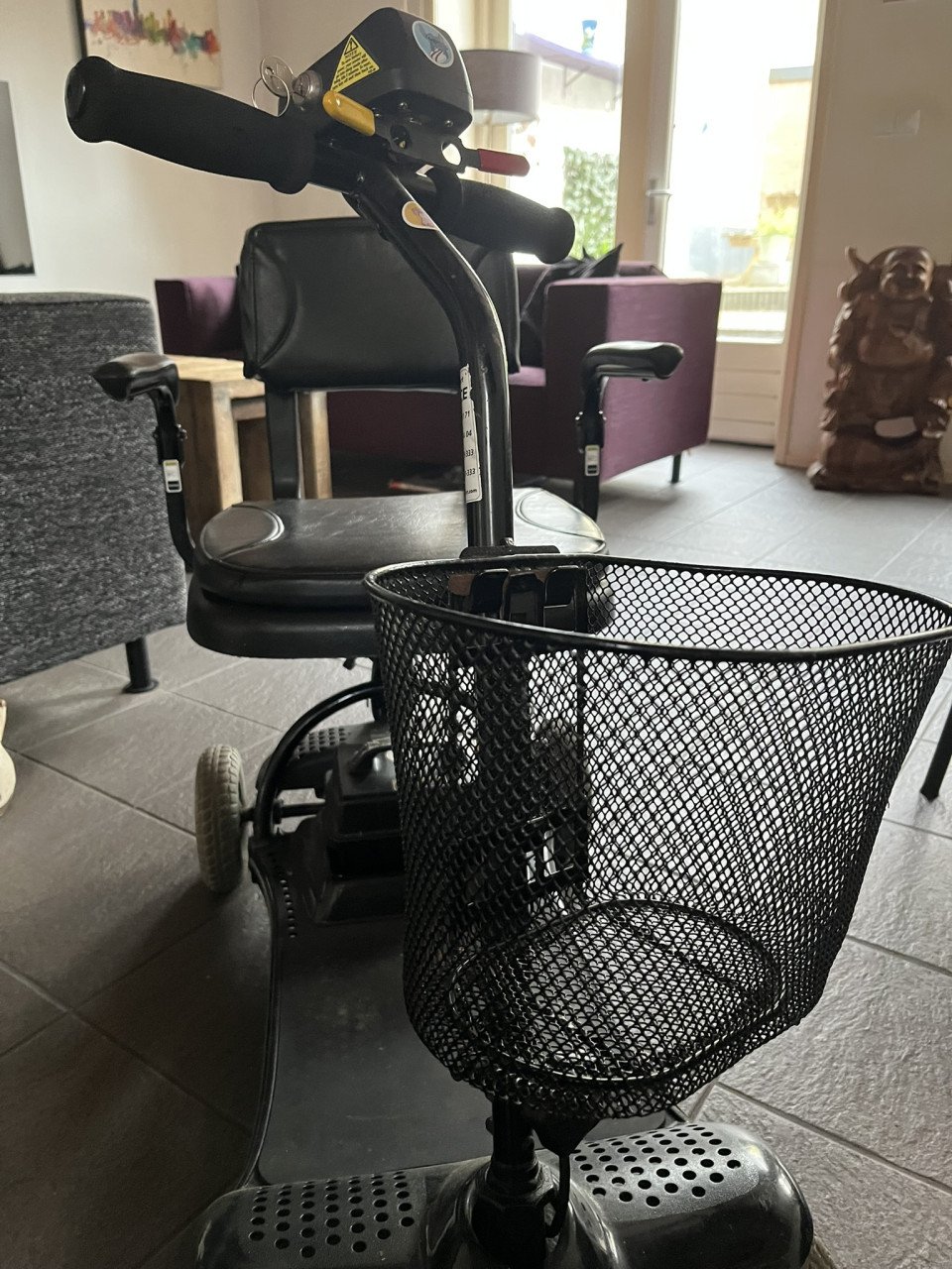 Opvouwbare Scootmobiel PractiComfort SPS Little Star 4-