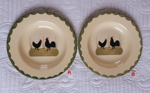 Kip & Haan servies: diep bord