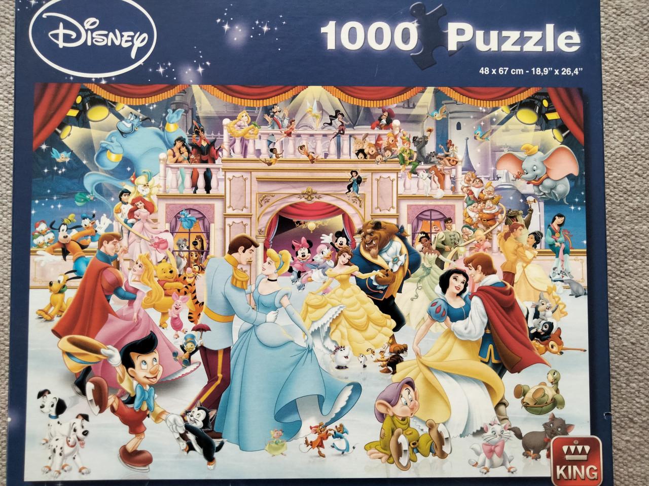 Disney legpuzzels 1000 stukjes