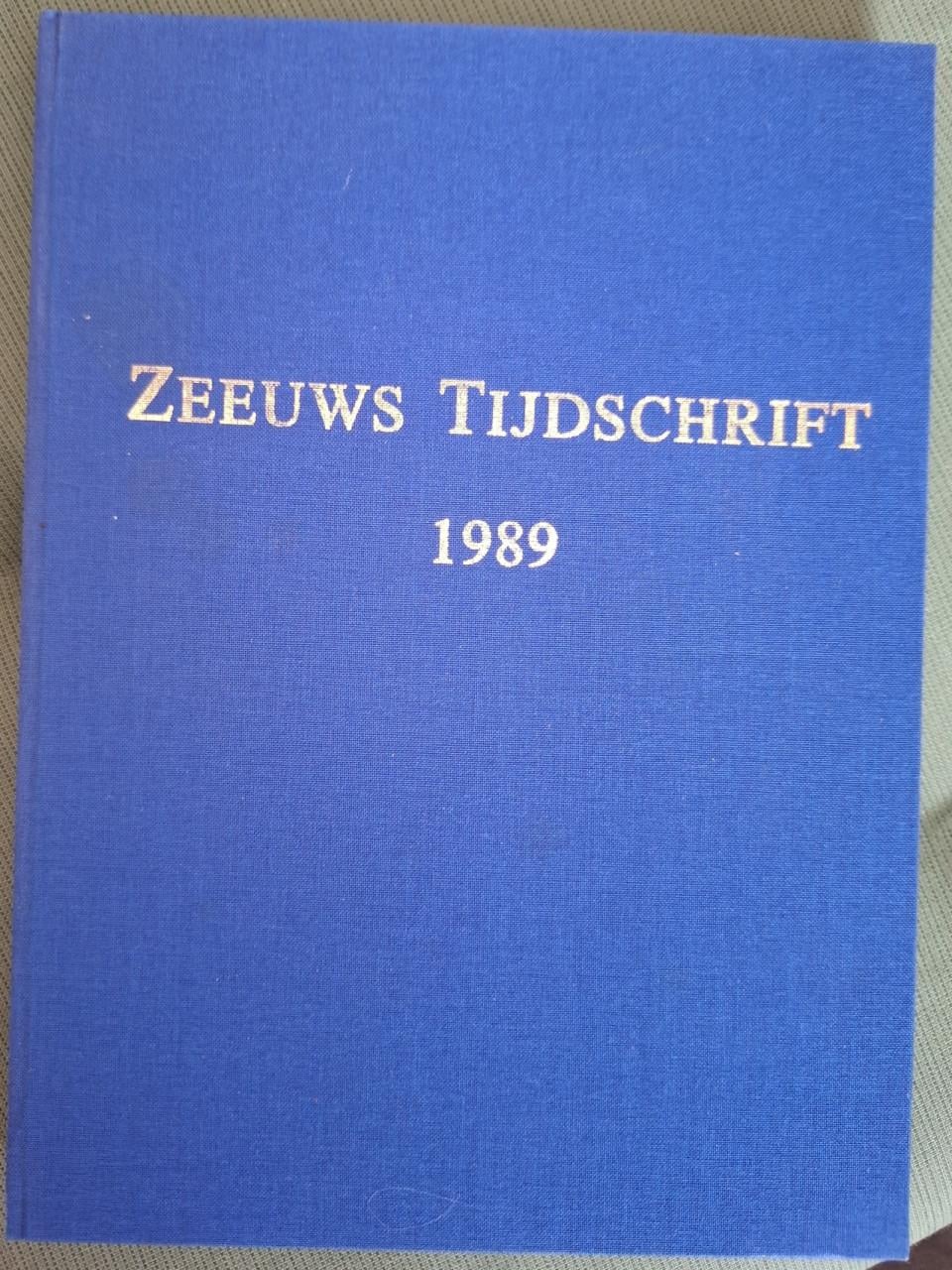 Zeeuws Tijdschrift, gebonden jaargangen 1955, 1956, 1986,1988, 1989,