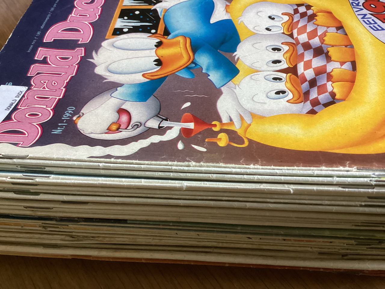 Donald Duck 1988 en 1990