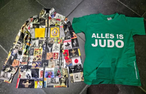 Trainingsjas en Tshirt Judo Geelhoed