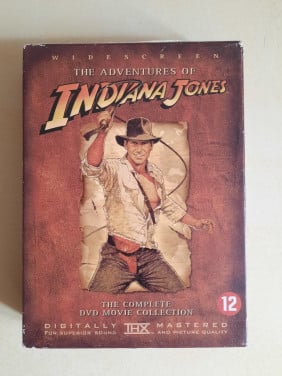 Raiders of the lost ark 3x DVD in box