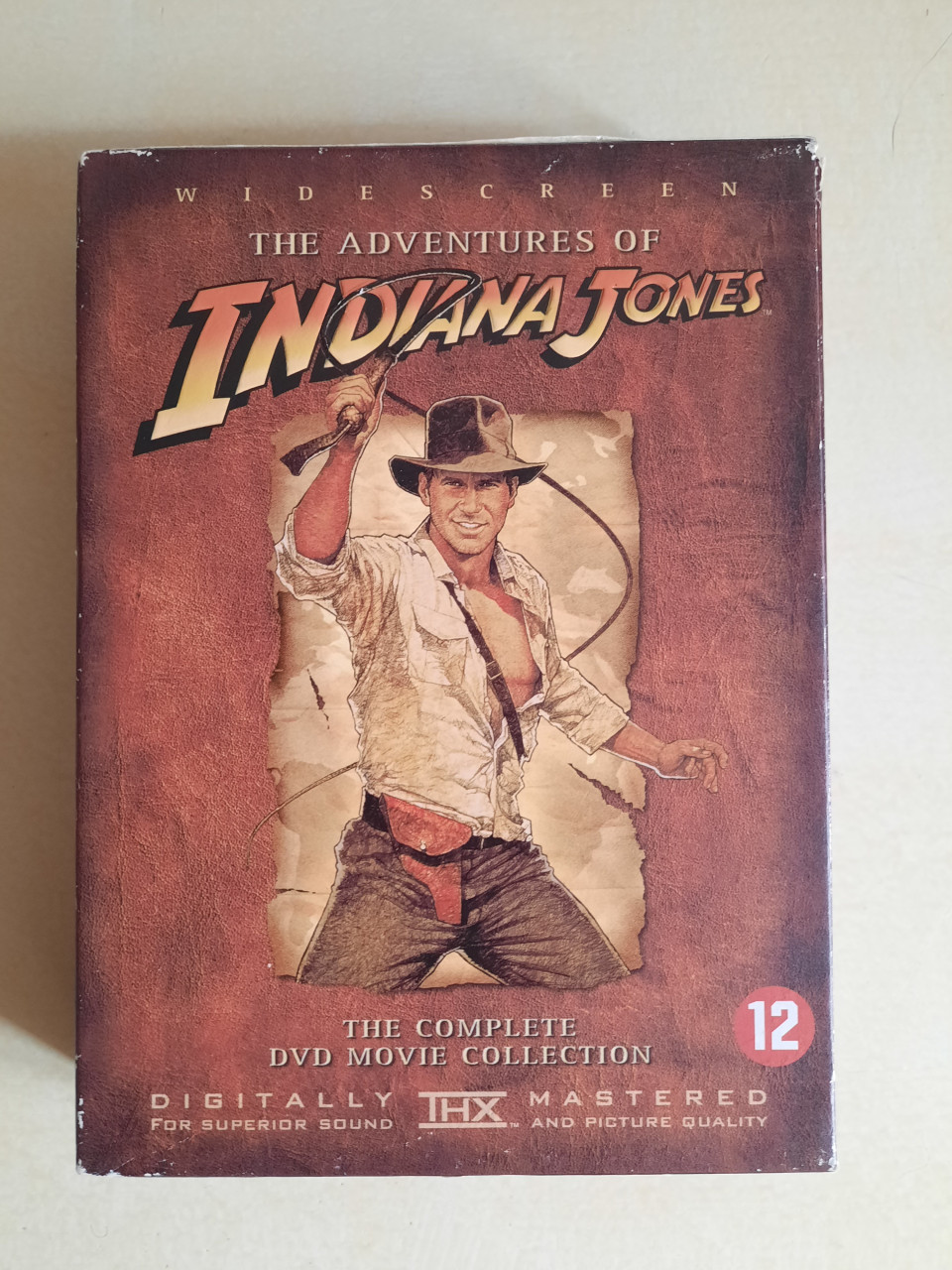 Raiders of the lost ark 3x DVD in box