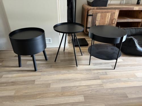 3 salontafeltjes hotel chique