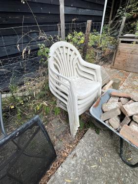 Tuinstoelen 5 st