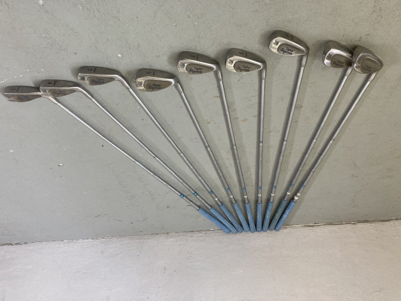 Golfset met tas, tees en ballen