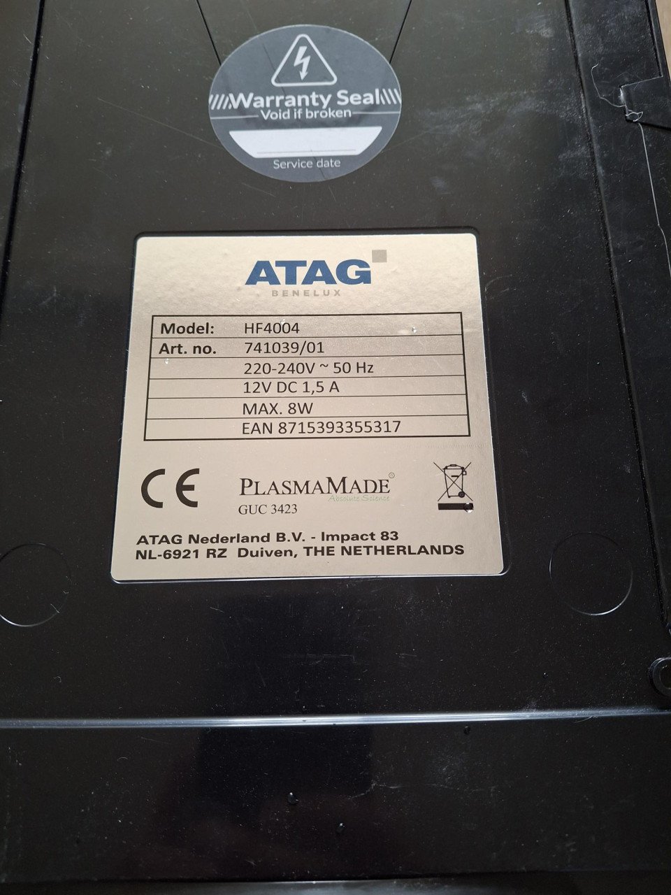Plasmafilter afzuiger