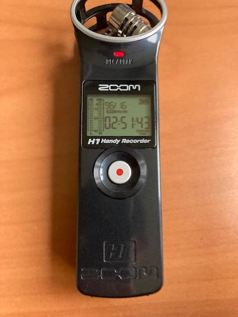 ZOOM H1 Audio recorder met tripod