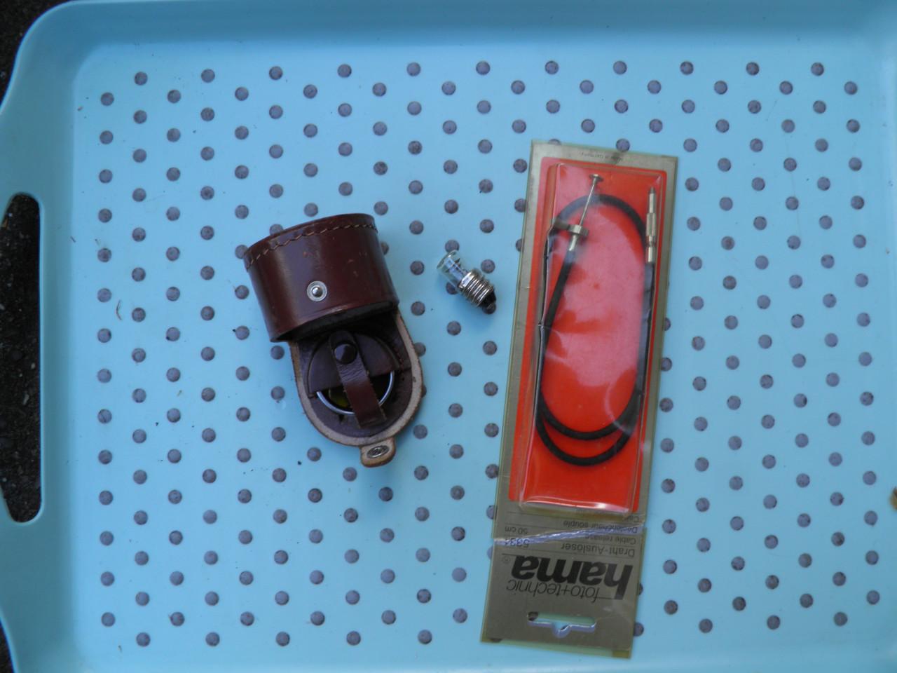 Snoertjes en onderdelen analoge camera's