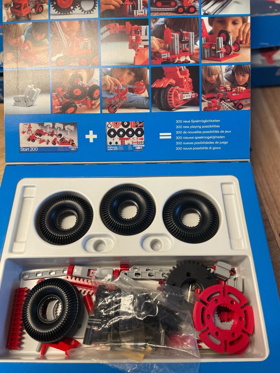 Fischer Technik bouwdozen met handleidingen