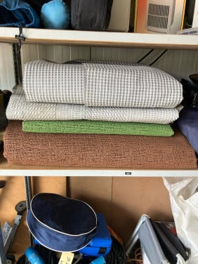 Diverse grondzeilen.