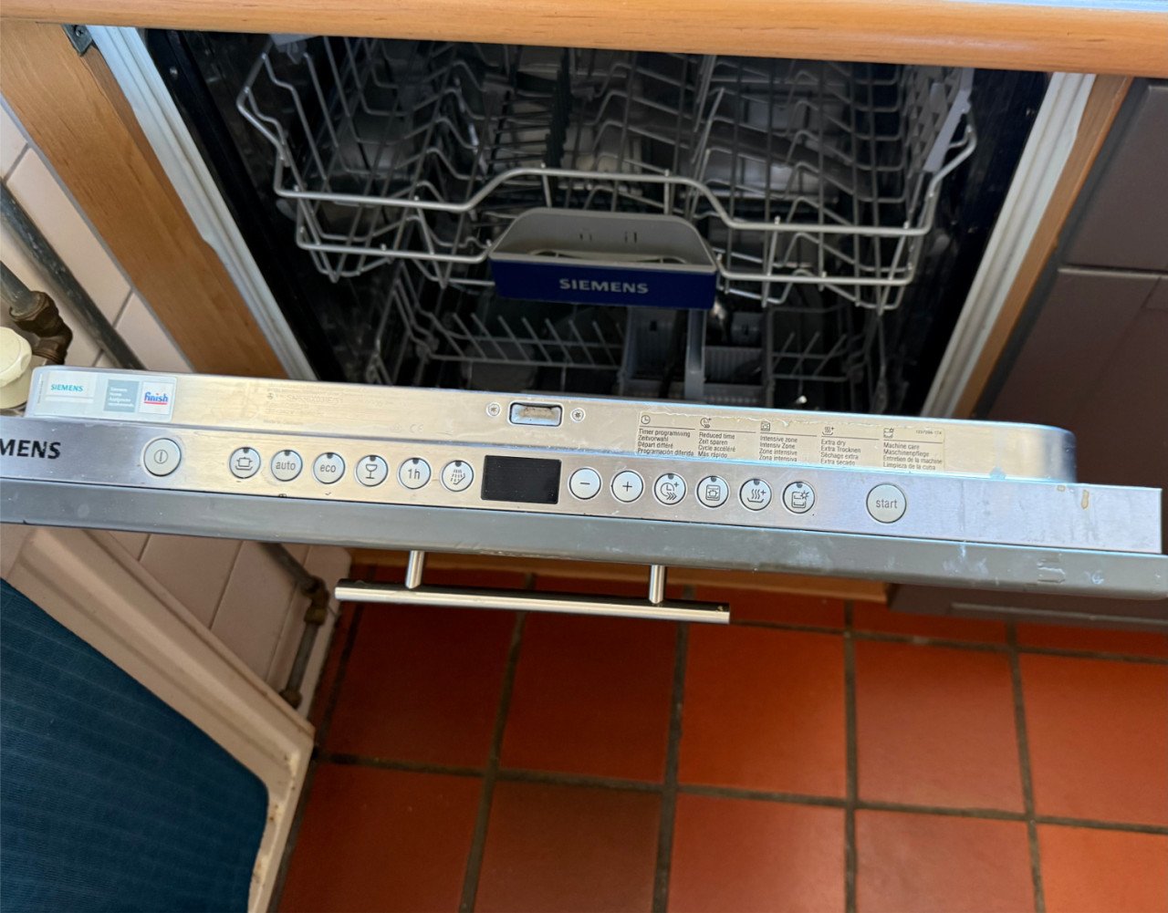 Siemens Volledig geïntegreerde vaatwasser 60 cm SN636X03IE
