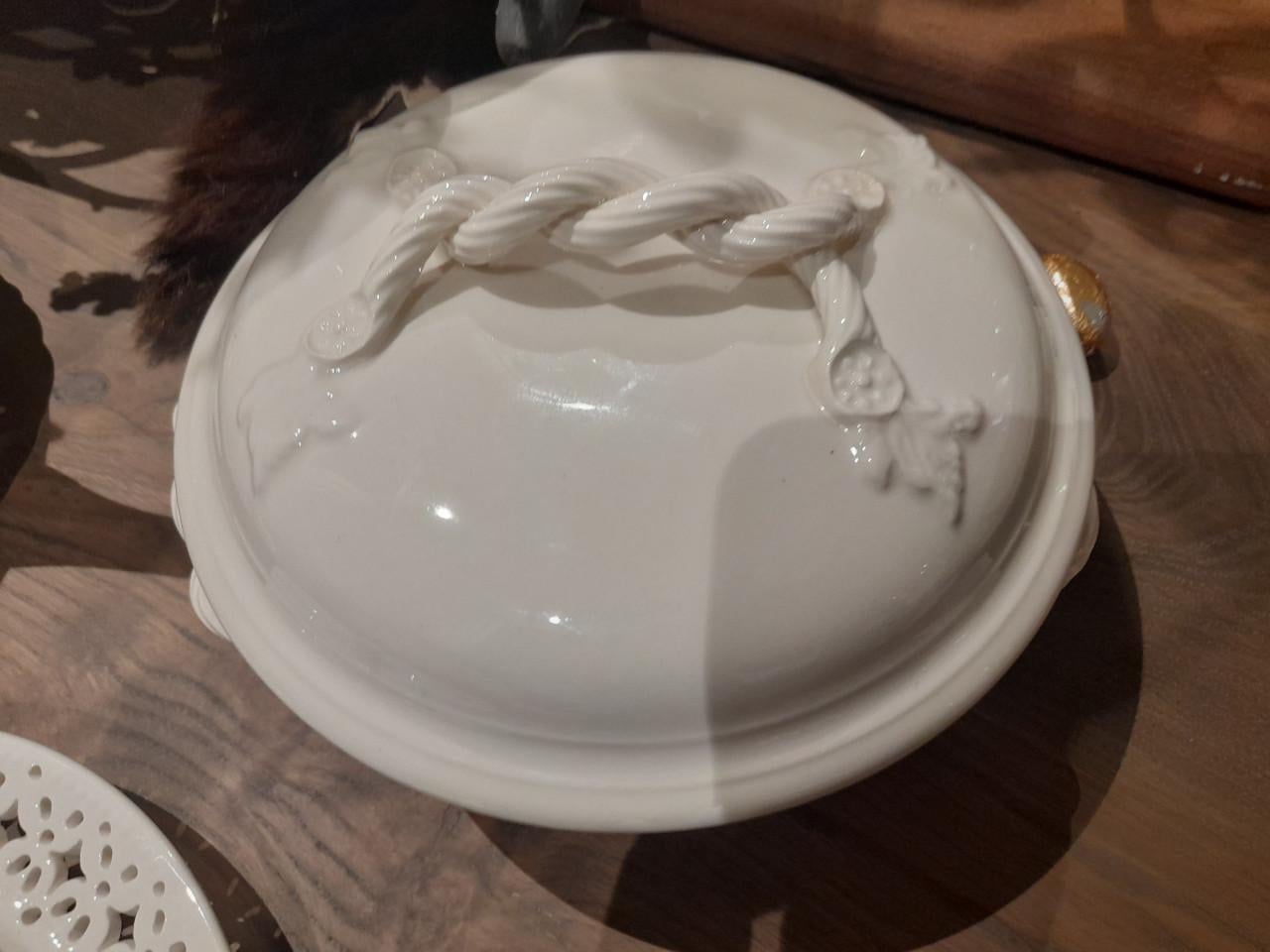 Authentic leedsware  servies (in goede nette staat )