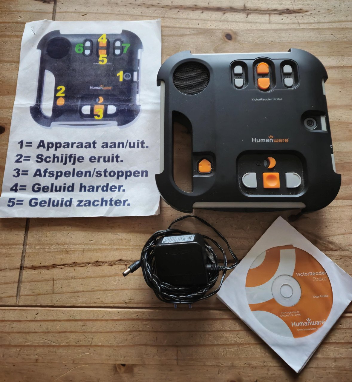 Humanware VictorReader Stratus 2119 402vr Luisterboek speler