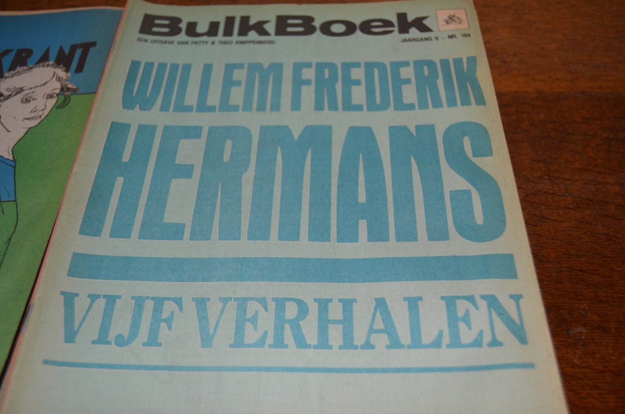 20 Bulkboeken en literatuurkranten w.o 100e BB 1979/'80