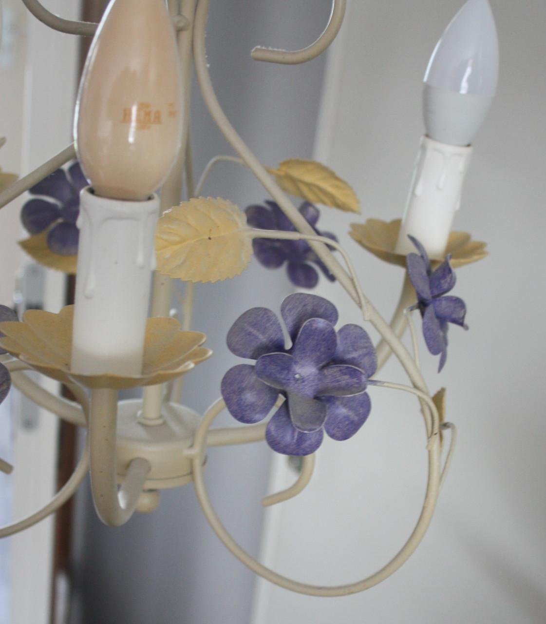 Vintage hanglamp met 3 lichtpunten