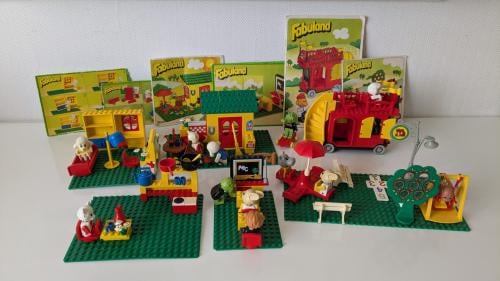 6X FABULAND LEGO in 1 koop