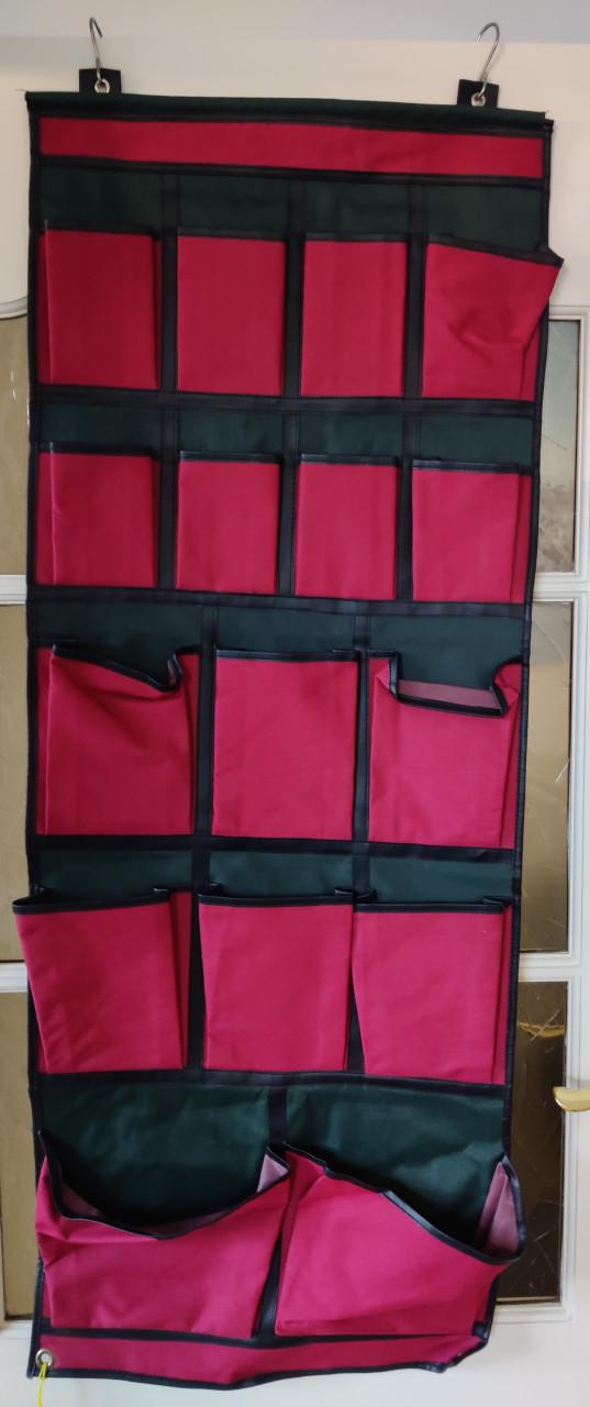 Opberg zak voor in huis of op de camping met handige ophang hake