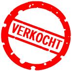 Metalen brievenbus in de kleur zwart, incl. slot + sleutel.