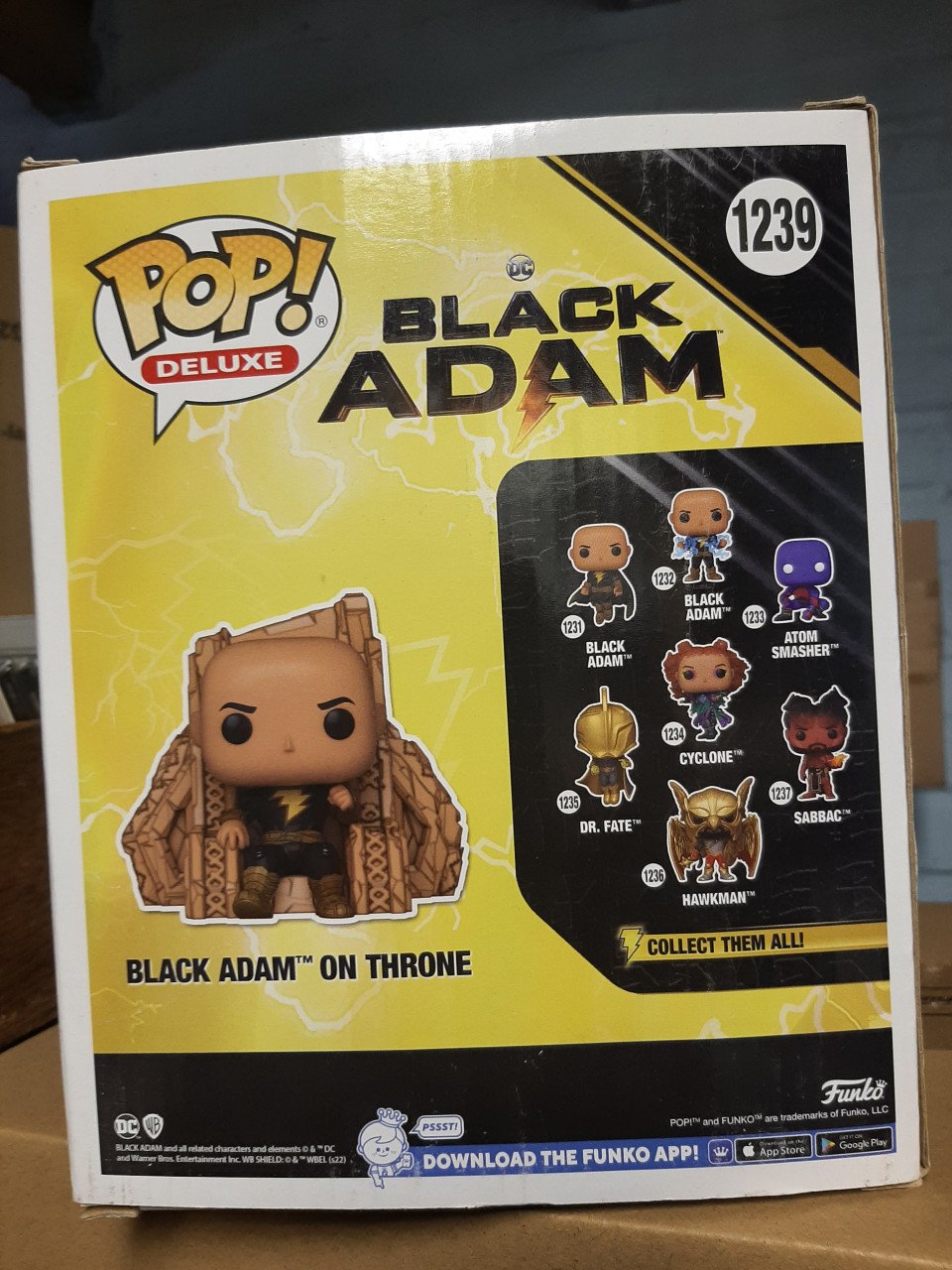 Funko black adam de luxe