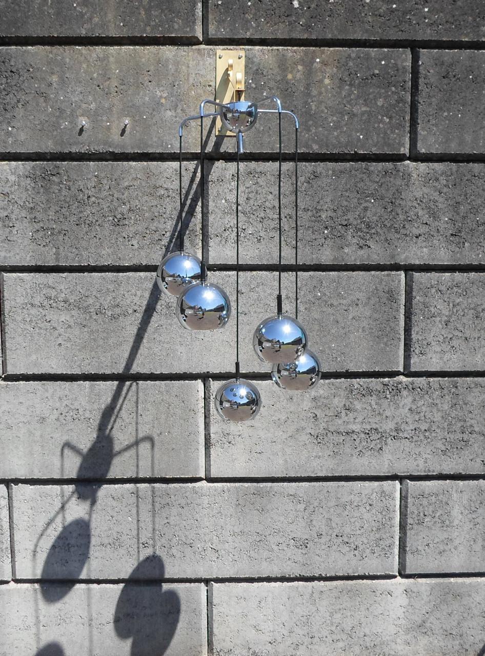 Vintage Cascade Lamp Chroom