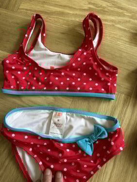 2x bikini meisjes, maat 128-134