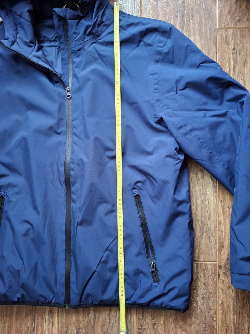 Nieuwe donkerblauwe heren tussendoorjas maat L