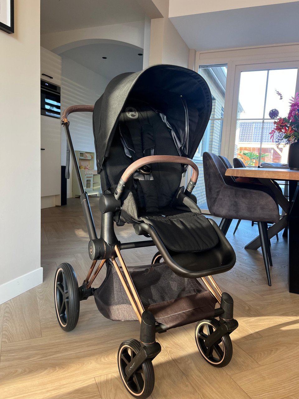 Cybex Priam black/rose gold