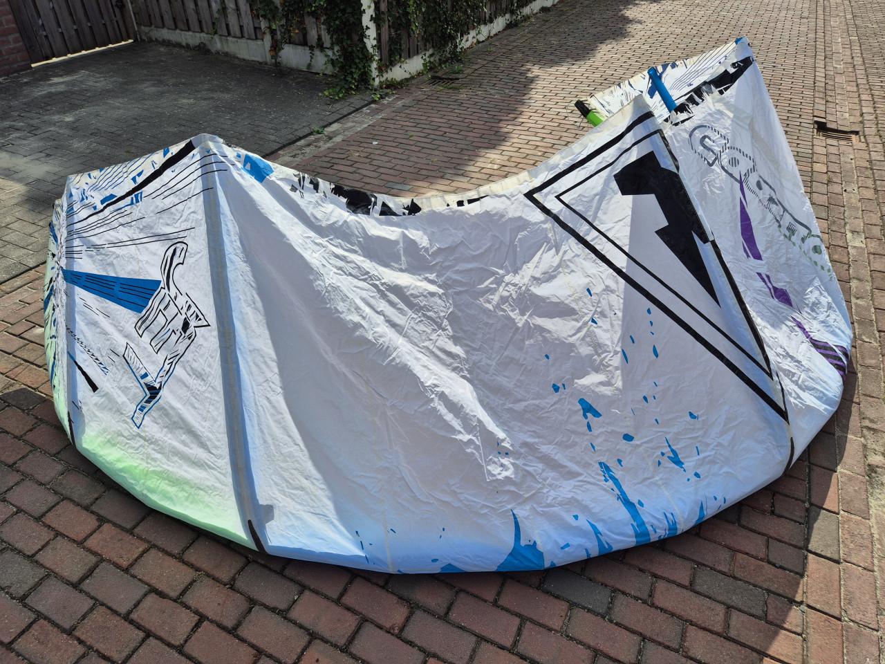 Kite set GA 7/9/11 m2 + bar + pomp