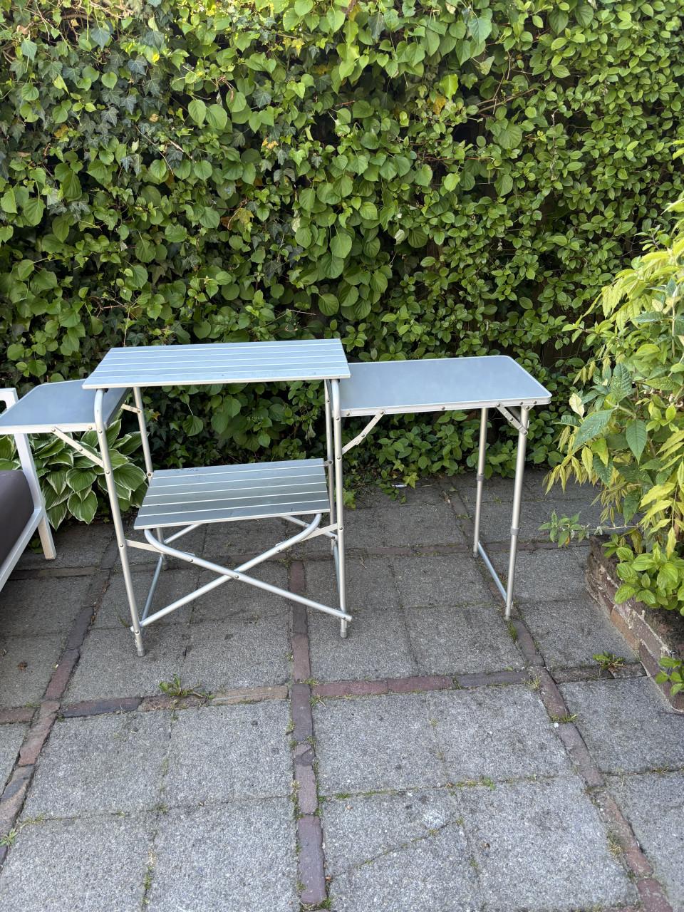Camping bijzet tafel