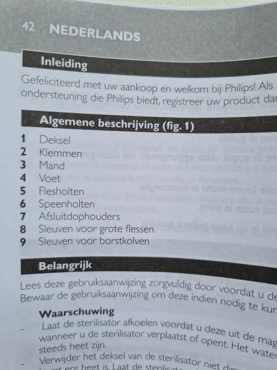 Philips Avent Magnetron sterilisator - Voor Babyflessen
