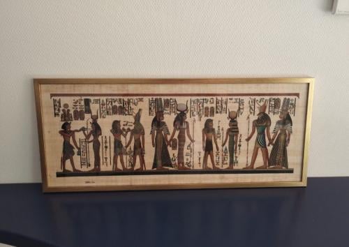 Papyrus schilderij