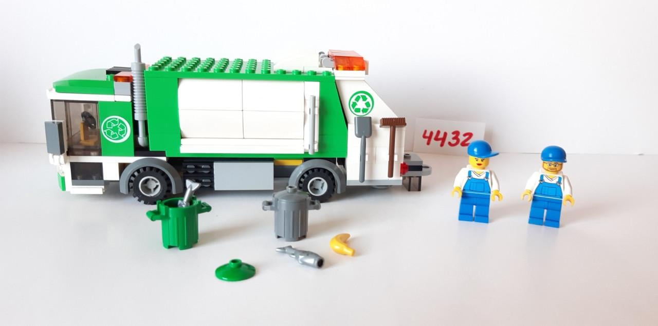 Lego City 4432: vuilniswagen