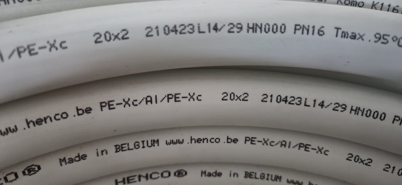 Uponor meerlagenbuis 25 meter