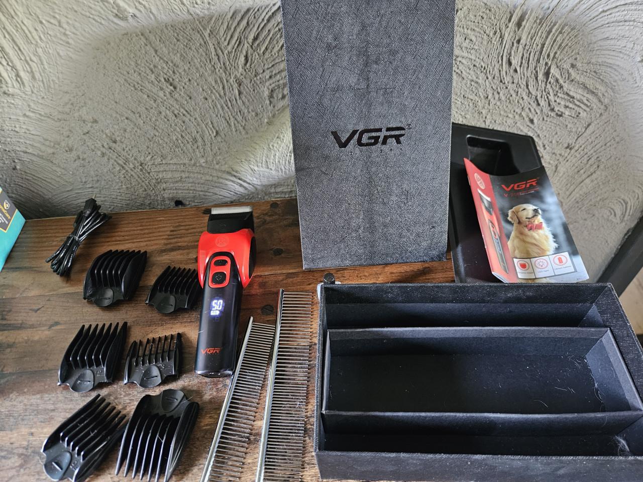 VGR pet professionele krachtige dieren tondeuse silent