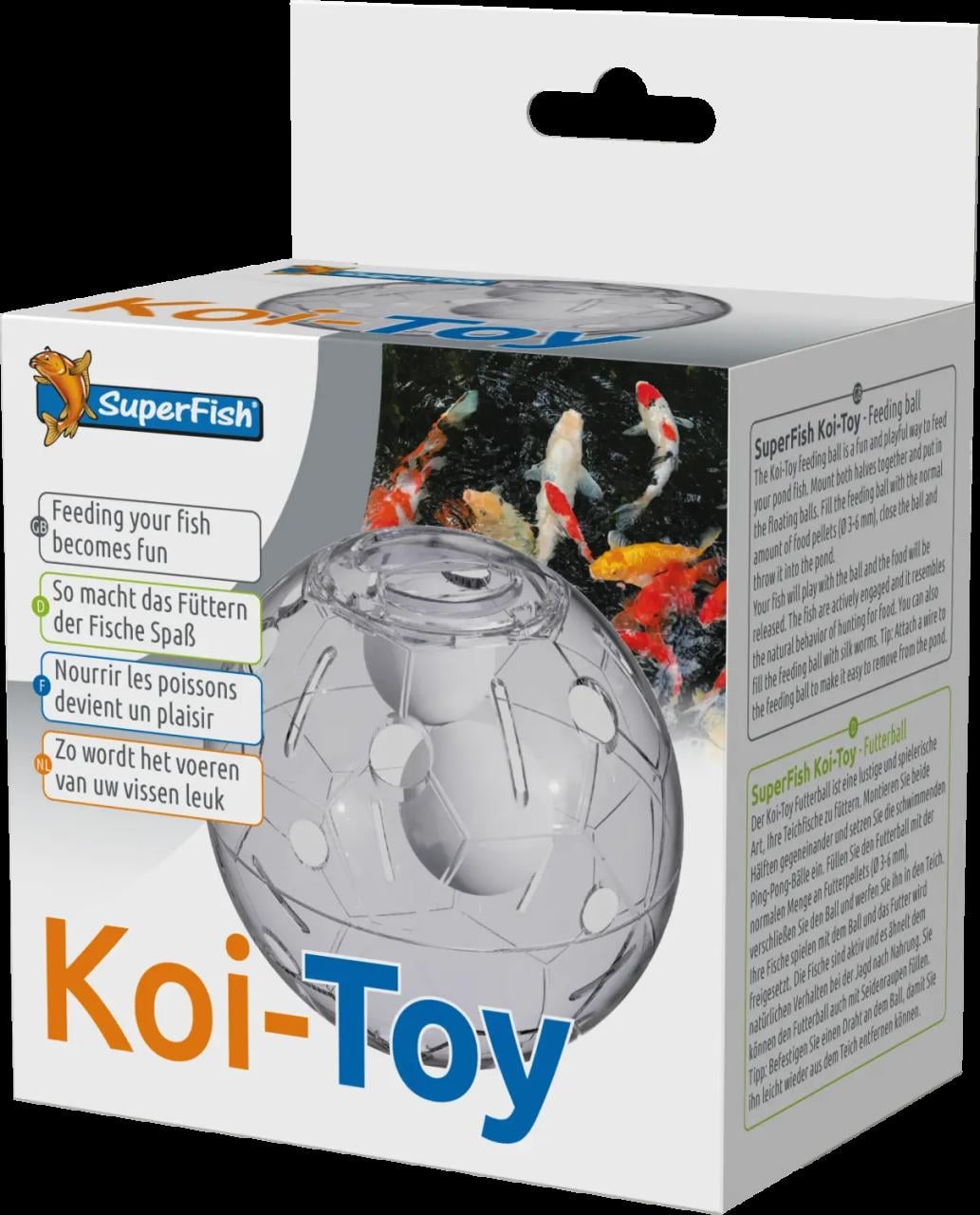 SuperFish Koi Toy Voetbal voer vissen